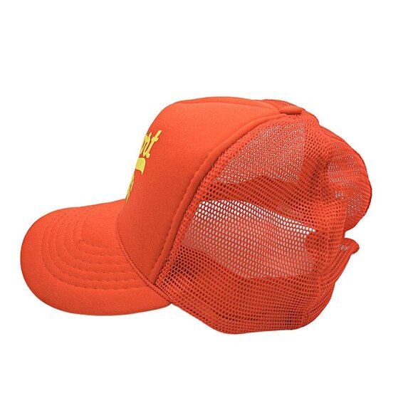 Vintage 80s Ama Pro Leesport Farmers Market Mesh Foam Snapback Baseball Cap OSFA - Picture 2 of 9